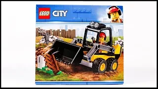 LEGO City 60219 Construction Loader Speed Build