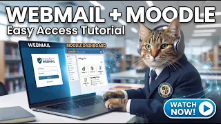 How to Access Webmail Learn Moodle Student Tutorial