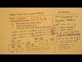 Iterative and Explicit Patter Rule for NonLinear Pattern
