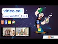 One on One Calling Html CSS JavaScript webRTC Website