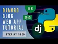 Python Django course for beginners how to add URL patterns for views in Django Part 6