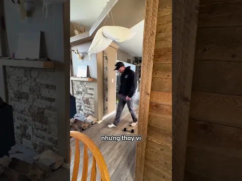 Ông bố này chủ muốn nhìn thấy các con mình cười 😂