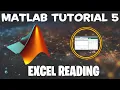 Matlab Tutorial 5 - Excel Reading