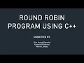 Round Robin Program - BSIT2A