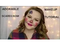Cute Scarecrow Halloween Makeup Tutorial Angela Leigh