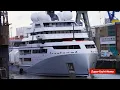 Lagu Bohemoth-superjacht gespot tijdens proefvaarten | SY News