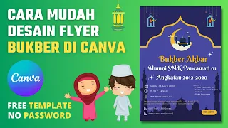 Download CARA MEMBUAT PAMFLET FLYER UNDANGAN BUKBER DI CANVA - TUTORIAL CANVA UNTUK PEMULA 2022 MP3