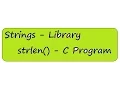 TAMIL STRLEN C PROGRAM DEMO