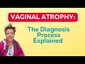 How is vaginal atrophy diagnosed Dr Kelly Casperson