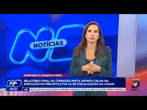 Comissão aponta falhas no projeto e falta de fiscalização da Casan após rompimento de reservatório