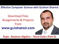 Boolean Algebra Part - 5 Nand Gate
