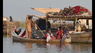 poor woman daily routine living in the boat house boat house