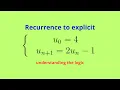 From Recurrence to Explicit Understanding the logic