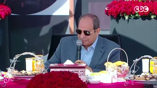 الرئيس السيسي  ما ارتكبه الإخوان من قتل وتخريب لا يمت للإسلام بصلة ولا يرضي الله دندنها