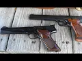 Colt vs S W Target Pistols