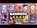 UPDATED CHARACTER BANNER ROADMAP FOR 4 2 TO 4 7 - NEW CHARACTERS AND RERUNS