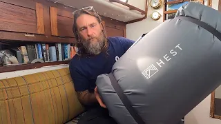 Putting a HEST Mattress Roll to the Test on My 400NM Solo Sail South. A Passage Berth Game Changer!!