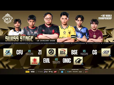 Video Thumbnail: 🔴 LIVE | SWISS STAGE HARI 6 | M7 World Championship | (ID)