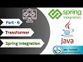 Transformer Part-6 Spring Integration Tutorial Message Channel Spring Integration Component