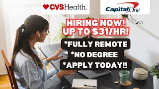31 PER HOUR REMOTE CVS JOBS PLUS 2 MORE WFH ROLES APPLY ASAP