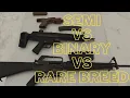 Semi Auto VS Binary VS Rare Breed for HOME DEFENSE