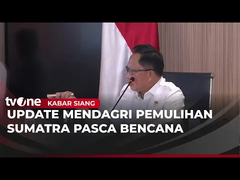 Mendagri Tito Sampaikan Update Rekonstruksi dan Rehabilitasi Bencana Sumatra