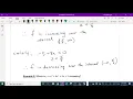 MCI45SH Unit D Curve Sketching Lesson 1 Increasing and Decreasing Intervals
