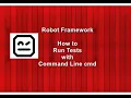 Robot Framework Beginner - Run Tests from Command Line cmd