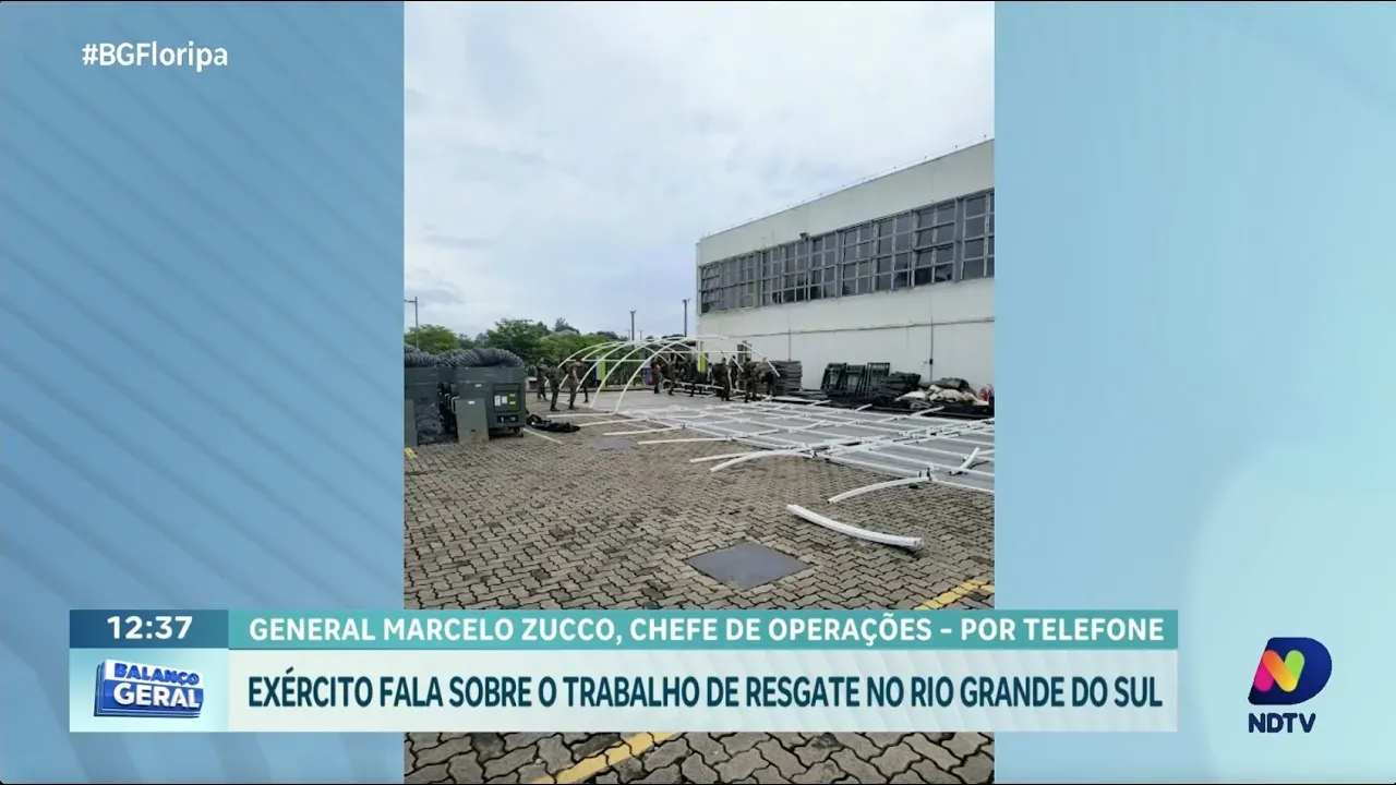 Entrevista exclusiva: General Marcelo Zucco detalha operação de resgate no Rio Grande do Sul