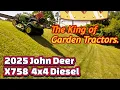 2025 John Deere X758 initial thoughts