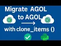 Clone items How to Migrate Items Between two ArcGIS Online Accounts ArcGIS Api For Python