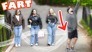 It's a TOMMY SQUEAKER! Funny FART Prank in NYC!!