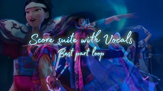 score suite with vocals best part loop best part looped kpop demon hunters
