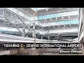 DENVER INTERNATIONAL AIRPORT DEN - CONCOURSE C Airport Tour Shops Restaurants Gates C1-46