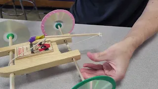 Mousetrap Cars - How to Wind the String