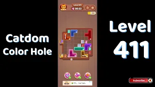 Catdom Color Hole Level 411 Screenshot