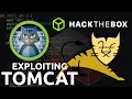 Exploiting Tomcat with LFI Container Privesc - Tabby HackTheBox