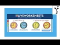 Using Live worksheets