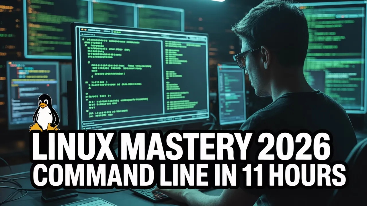 Linux Mastery 2026: Master the Command Line in 11 Hours (Full Course) | Only Linux Course You Need