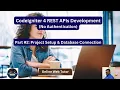 CodeIgniter 4 REST APIs Development in Hindi APIs with No Authentication Basic Project Setup
