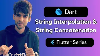 String Concatenation and String Interpolation in Dart Dart Tutorial for Beginners Codzify