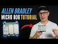 Allen-Bradley Micro800 PLC Programming for Beginners First Project in Structured Text