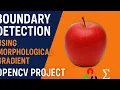 Boundary Detection using Morphological Gradient