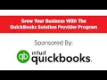 Grow Your Business With The QuickBooks Solution Provider Program