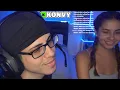Konvy Has His Sister RATE VIEWERS ON STREAM FUNNY