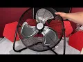 20 Inch High Velocity Floor Fan Review - Powerful Floor Fan for Shop or Store
