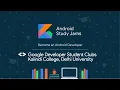 Android Study Jams Session 1