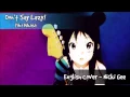 Lagu K-On! - Don't Say Lazy! - English Cover