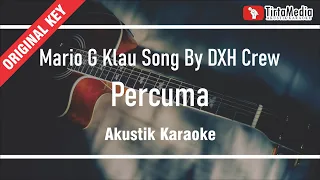 Download percuma - mario g klau song by DXH Crew (akustik karaoke) MP3