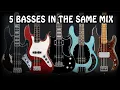 Download Lagu 5 Different Basses in the Same Mix